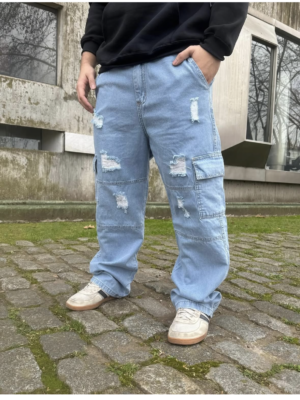 Jeans baggy cargo