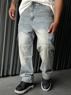 Pantalon baggy cargo